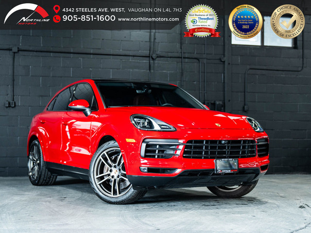 2021 Porsche Cayenne Coupe/BOSE/NAV/PANO/360 CAM/CLEAN CARFAX in Cars & Trucks in Mississauga / Peel Region