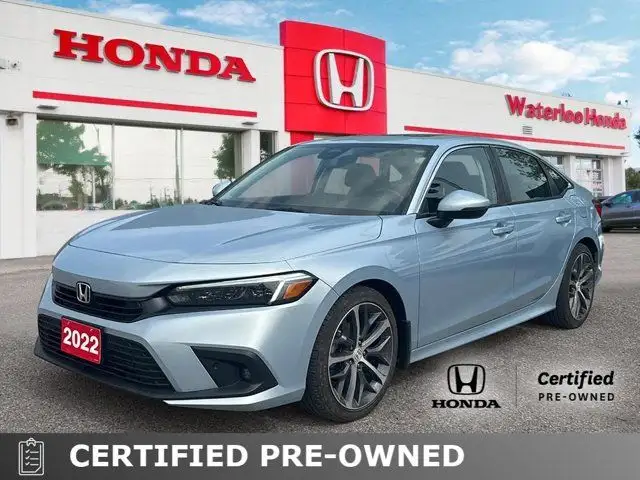 2022 Honda Civic Sedan Touring | ONE OWNER | ACCIDENT FREE dans Autos et camions dans Kitchener / Waterloo - Image 2