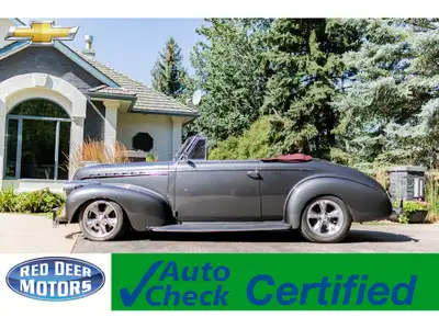 This 1940 Chevrolet Special Deluxe Cabriolet is powered by a LT1 5.7L V8 fuel injected engine that i...