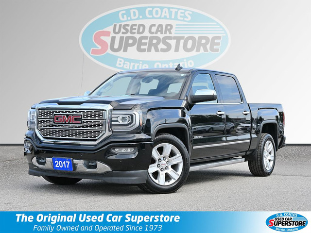 2017 GMC Sierra 1500 Denali Ultimate Crew Cab 4x4 ~6.2L V8 ~Nav  in Cars & Trucks in Barrie