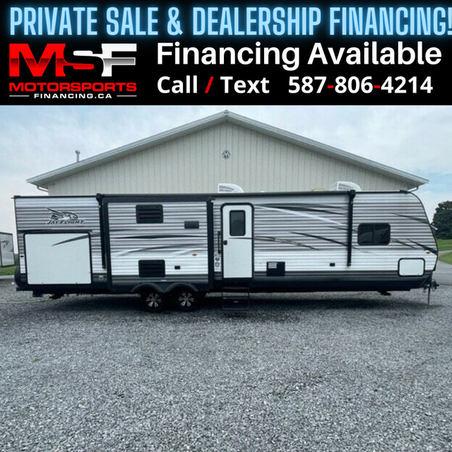 2018 JAYCO JAYFLIGHT 33FT (FINANCING AVAILABLE) in Travel Trailers & Campers in Winnipeg