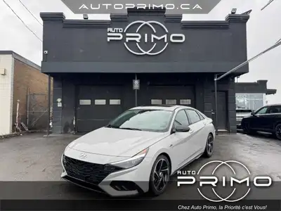 2023 Hyundai Elantra N Line Ultimate Automatique avec Sièges en Cuir Toit Ouvrant Navigation GPS Car...