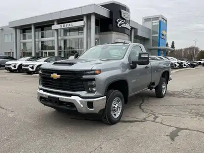 Introducing the brand-new Chevrolet Silverado 2500HD Work Truck, a tough and reliable powerhouse wra...