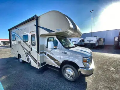Thor Motor Coach Chateau Class C gas motorhome 22E highlights: 54in.in. x 80in.in. Bed 76in.in. Drea...