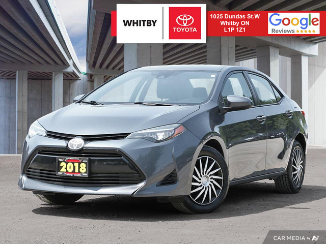 2018 Toyota Corolla LE FWD 1.8L / No Reported Accidents in Cars & Trucks in Oshawa / Durham Region