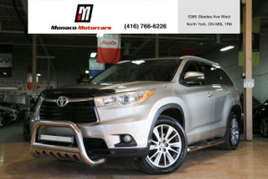 2015 Toyota Highlander XLE AWD - NO ACCIDENT|8PASS|LEATHER|CAMERA|SUNROOF