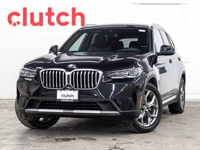 2022 BMW X3 xDrive30i AWD w/ Apple CarPlay & Android Auto, Panor in Cars & Trucks in City of Toronto