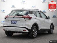 New Price! White 2023 Nissan Kicks SV FWD CVT with Xtronic 1.6L 4-Cylinder DOHC 16V APPLE CAR PLAY,... (image 4)