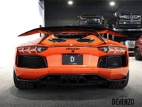 Immaculate 2014 Lamborghini Aventador Roadster LP700-4 700hp V12 6.5L, Orange on Black Alcantara Sea... (image 7)