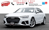 2020 Audi A4 Progressiv S Line | NAVIGATION | DIGITAL ODOMETER