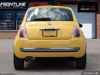 2014 Fiat 500 Lounge - One-Owner - Accident-Free ! Yellow on Black Leather Interior - Loaded with Mo... (image 2)
