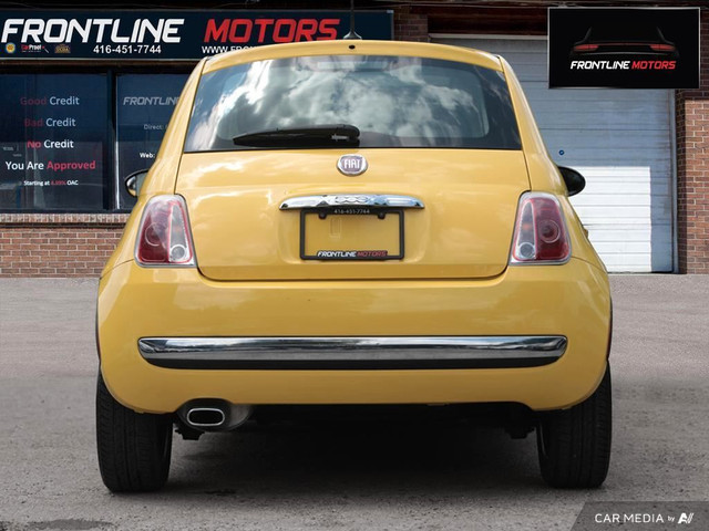 2014 FIAT 500 2dr HB Lounge *5-Speed Manual* in Cars & Trucks in City of Toronto - Image 3