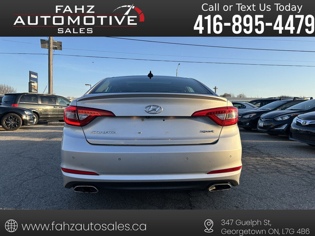 Sport| 2015 | HYUNDAI | SONATA | SPORT | PANO ROOF | LOADED | in Cars & Trucks in Oakville / Halton Region - Image 4