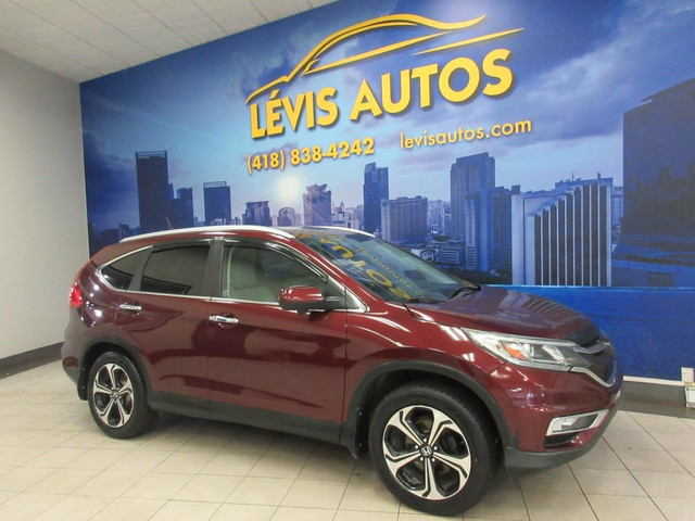 HONDA CR-V 2016 TOURING AWD CUIR CHAUFFANT TOIT OUVRANT GPS CAME in Cars & Trucks in Lévis - Image 2