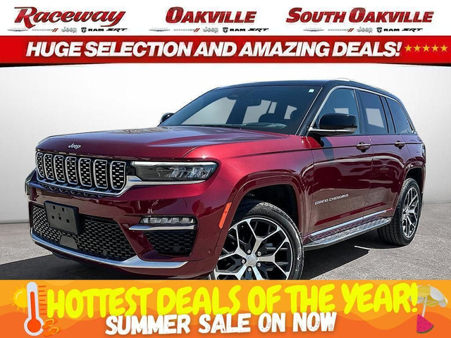 2024 Jeep Grand Cherokee SUMMIT | PALERMO LEATHER | HEAD UP DISP in Cars & Trucks in Mississauga / Peel Region