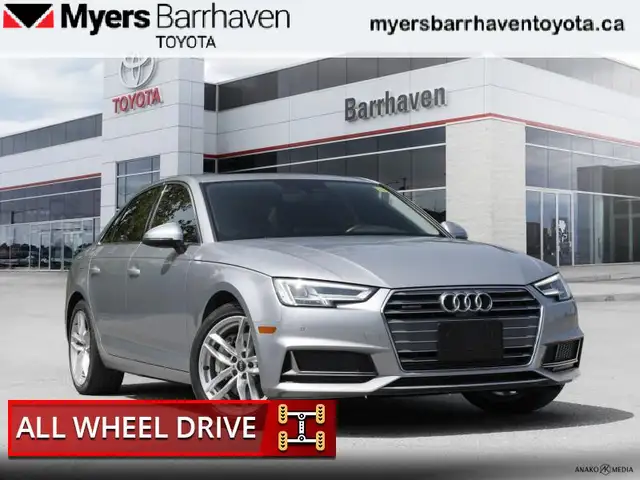 2019 Audi A4 Technik 45 TFSI Quattro - Premium Audio - $242 B/W633513501121291212
