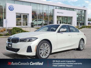 2023 BMW 3 Series 330i xDrive AWD Turbo | Sunroof | Navigation | Park Assist | Collision Warning |