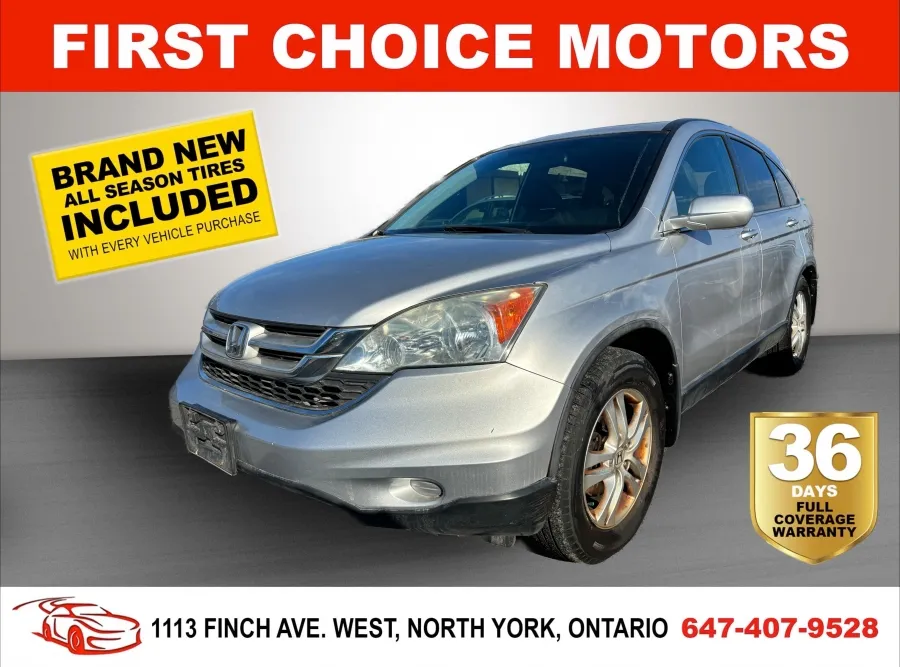 2010 HONDA CR-V EX-L ~AUTOMATIC, FULLY CERTIFIED WITH WARRANTY!!
