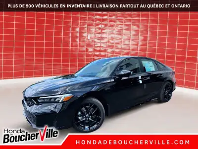 La toute nouvelle Civic hybride 2025! Le véhicule Hybride le plus économique produit à ce jour! Pass...