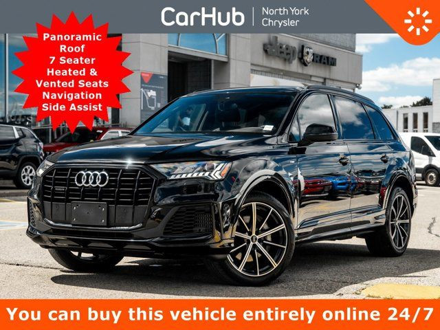 2022 Audi Q7 Progressiv Panoroof 7 Seater 360 Cam Navi Side in Cars & Trucks in City of Toronto