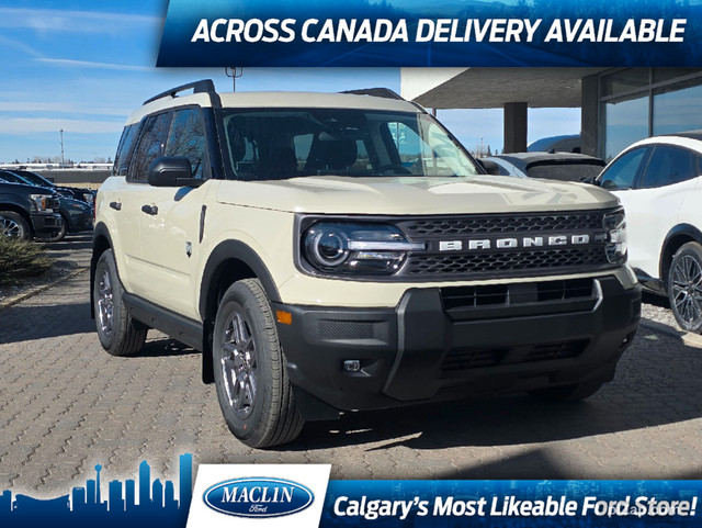 2025 Ford Bronco Sport BIG BEND | CONVENIENCE PKG | REVERSE CAM  in Cars & Trucks in Calgary