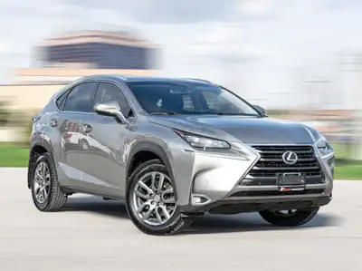 2015 LEXUS NX200T Luxury PKG Gray Exterior on Black Interior, comes with Navigation, Sunroof, Heated...