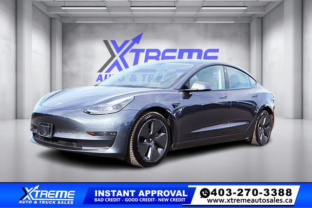 2022 Tesla Model 3 Long Range AWD - NO FEES! HAIL SALE! in Cars & Trucks in Calgary