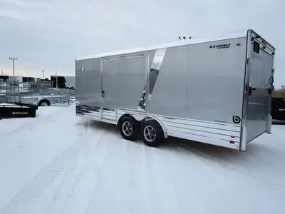 Legend 8 Wide Aluminum Deluxe V-Nose Trailer is $26,990.00 ! Ord: 65170 - Ser: 5WMBE2322S1012426 Mod...