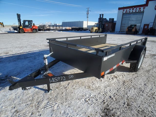 2024 Canada Trailers 5x10ft Steel Side Utility in Cargo & Utility Trailers in Prince George - Image 3