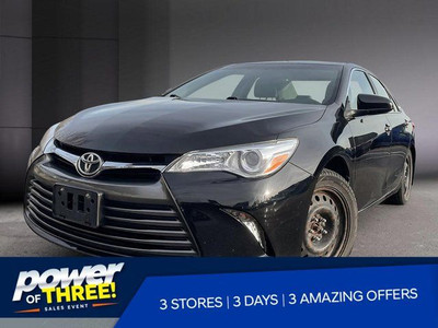 2017 Toyota Camry LE | Certified | Leather | Touch Screen