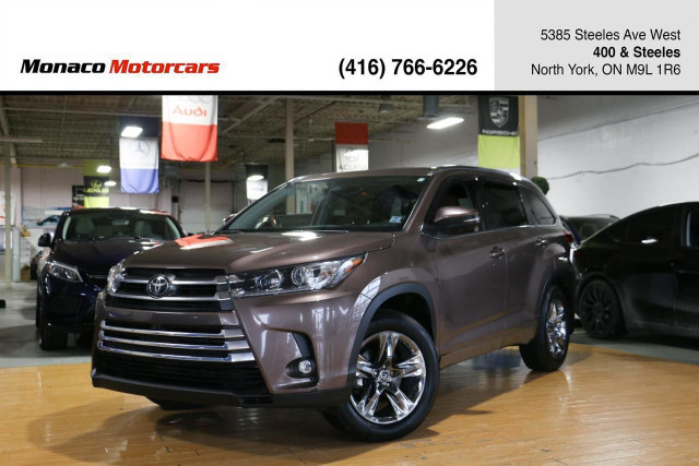 2019 Toyota Highlander LIMITED AWD - LEATHER|PANO|NAVI|BLINDSPOT in Cars & Trucks in City of Toronto