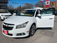..CHEVROLET CRUZE LTZ RS BT PARK ASSIST ALLOYS SUNROOF HEAT LEATHER…..PERFECT. ……….....WE INCLUDE EV... (image 5)