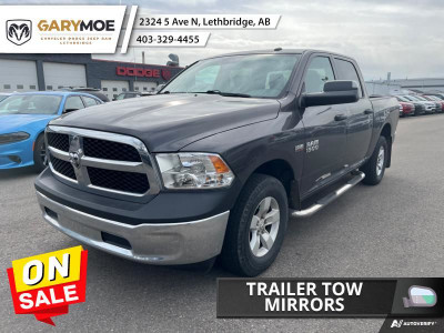2017 Ram 1500 ST Low Mileage, Trailer Tow Mirrors, Cruise Contro