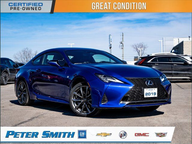 2019 Lexus RC RC 350 - 3.5L DOHC V6 | Sunroof | Heated &  in Cars & Trucks in Belleville