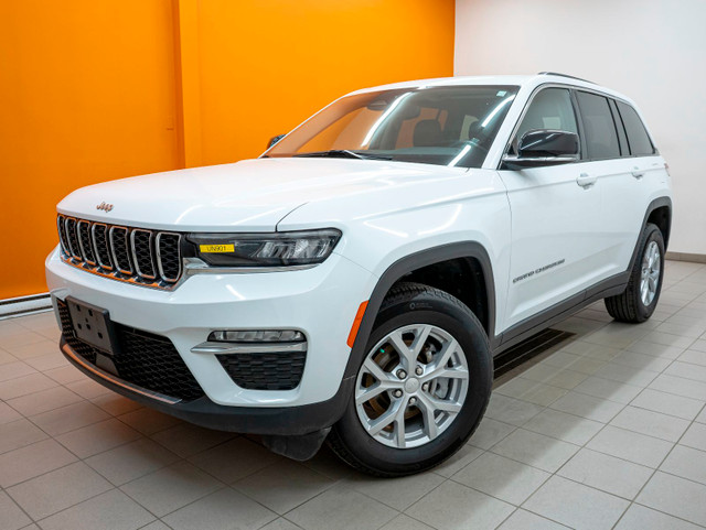 2023 Jeep Grand Cherokee LIMITED 4X4 V6 *NAV* SIÈGES / VOLANT CH in Cars & Trucks in Laurentides