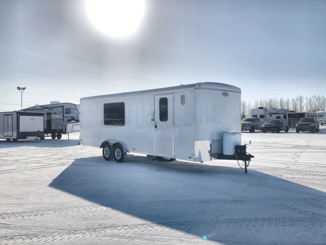 2022 Forest River 8x24 5200lb axles - Loaded Office Trailer in Cargo & Utility Trailers in St. Albert