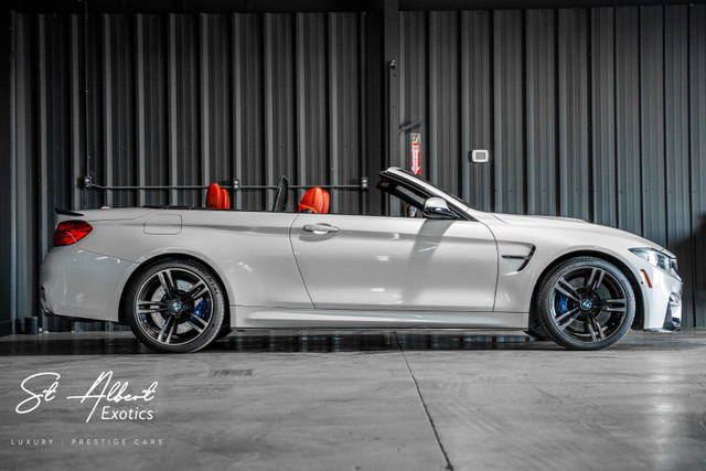 2015 BMW M4 Convertible  White on Red in Cars & Trucks in Edmonton - Image 2