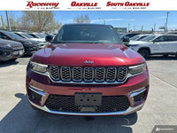 2024 JEEP GRAND CHEROKEE SUMMIT RESERVE 4X4 Velvet Red Pearl Global Black Palermo Leather Interior 3... (image 8)