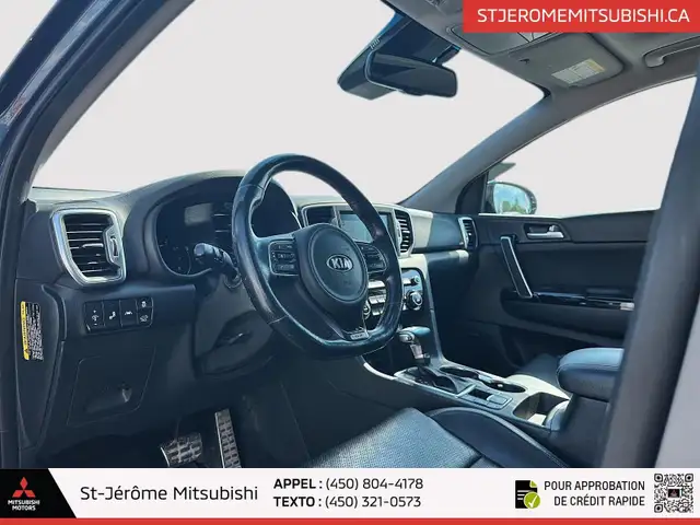 2017 Kia Sportage AWD  SX TURBO  APPLE CARPLAY  ANDROID AUTO in Cars & Trucks in Laurentides - Image 14
