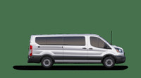 This brand new OXFORD WHITE 2025 FORD TRANSIT PASSENGER VAN XL is powered by a 3.5L V6 ECOBOOST ENGI... (image 4)