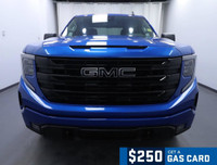 This beautiful new Dynamic Blue Metallic on Jet Black 2024 GMC Sierra 1500 Elevation Crew Cab 4WD co... (image 8)