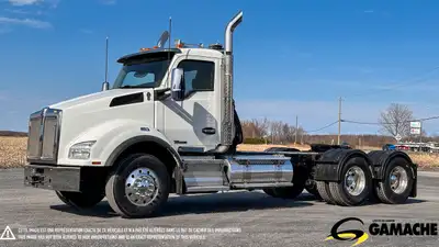 Heavy truck - # STOCK: C-36447 2021 KENWORTH T880 CAMION DE VILLE 2021 KENWORTH T880 DAY CAB Engine:...