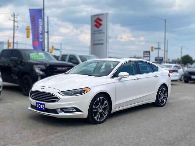 2018 Ford Fusion Titanium AWD ~Leather ~Heated/Cooled Seats ~Cam in Cars & Trucks in Barrie