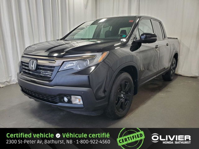 2017 Honda Ridgeline Black Edition AWD Navigation Siege en Cuire in Cars & Trucks in Bathurst - Image 3