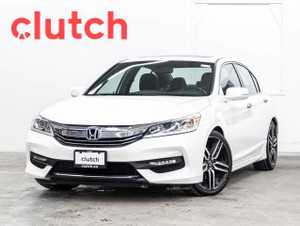 2016 Honda Accord Sport w/Apple CarPlay & Android Auto, Heated Front Seats, Backup Cam