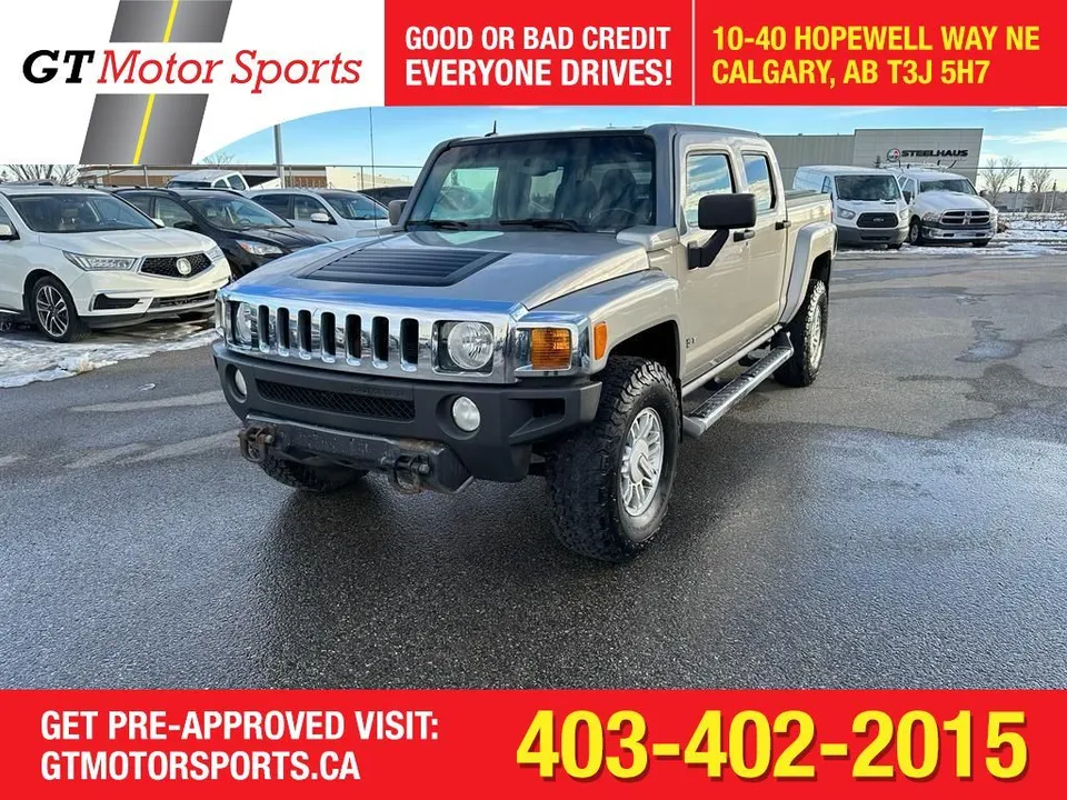2009 Hummer H3 H3T 4WD | HEATED MIRRORS | LOW KMS | $0 DOWN