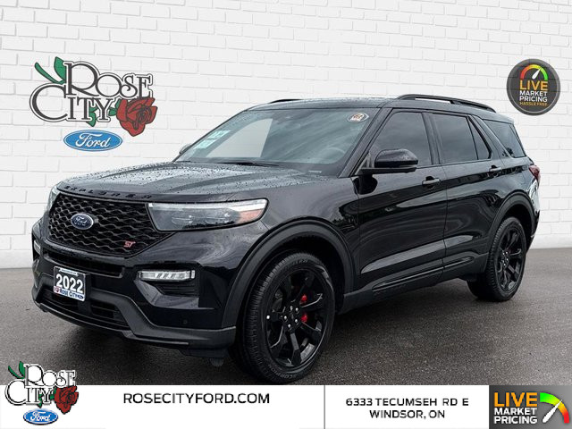2022 Ford Explorer ST | Heated Seats | Moonroof | Remote Start in Cars & Trucks in Windsor Region