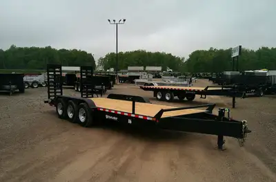 Canada Trailers Equipment Hauler Trailer 22,680 lbs. GVWR is $10,065.00 ! Ord: 80143 - Ser: 2CPUSH3H...
