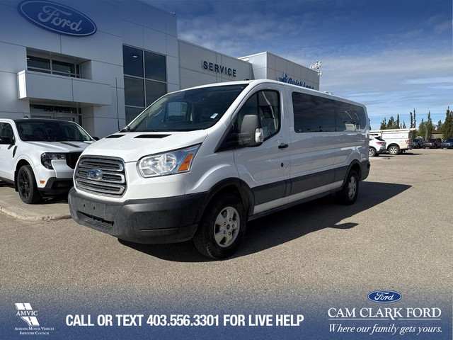2019 Ford Transit-350 XL CLEAN CARFAX, 15-PASSENGER, HD TRAIL... in Cars & Trucks in Red Deer