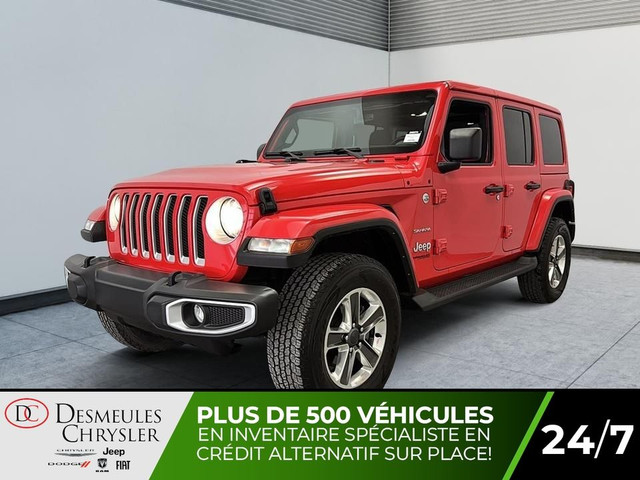 2021 Jeep Wrangler Unlimited Sahara 4x4 Toit rigide 3 sections C in Cars & Trucks in Laval / North Shore